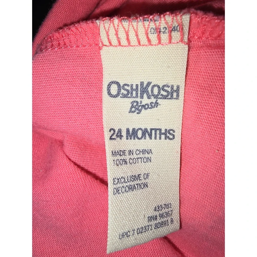 Carters OshKosh Baby Girl Bodysuit Bundle Pink Hearts Floral Brunch 9-24‎ Months